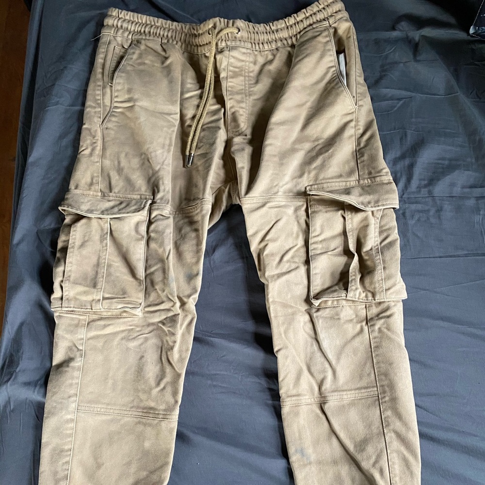 Tan Cargo Pants